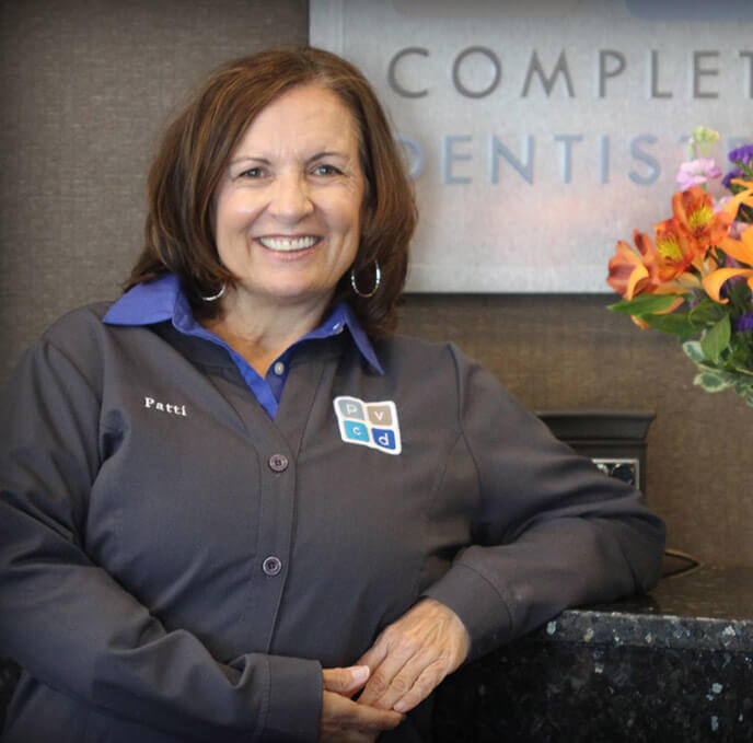 Ponte Vedra Beach dental team member Patti smiling