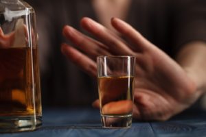 Saying no to drink because of relationship between alcohol and sleep apnea